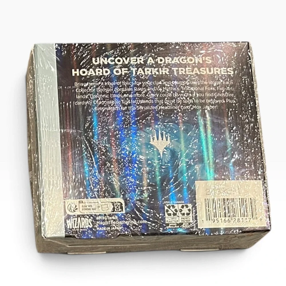 Magic The Gathering Tarkir Dragonstorm Collector Booster Box 12 Packs NEW